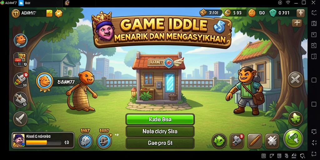 Tampilan gameplay engaging dari ADAM77 yang menyenangkan.
