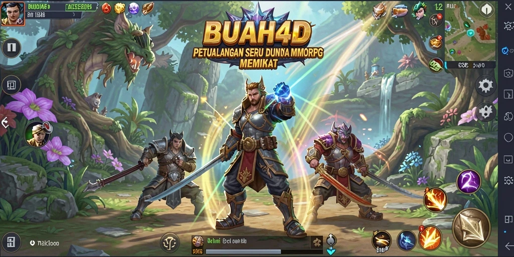 Tampilan menarik dari gameplay BUAH4D yang penuh aksi.