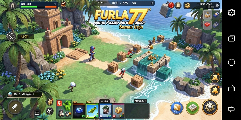 Tampilan gameplay FURLA77 yang menantang dan menyenangkan.