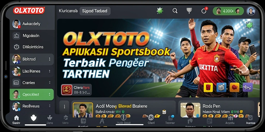 Tangkapan layar permainan Sportsbook OLXTOTO yang menampilkan antarmuka taruhan.